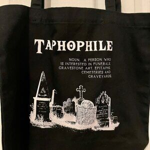 Taphophile Cemetery Tote Bag